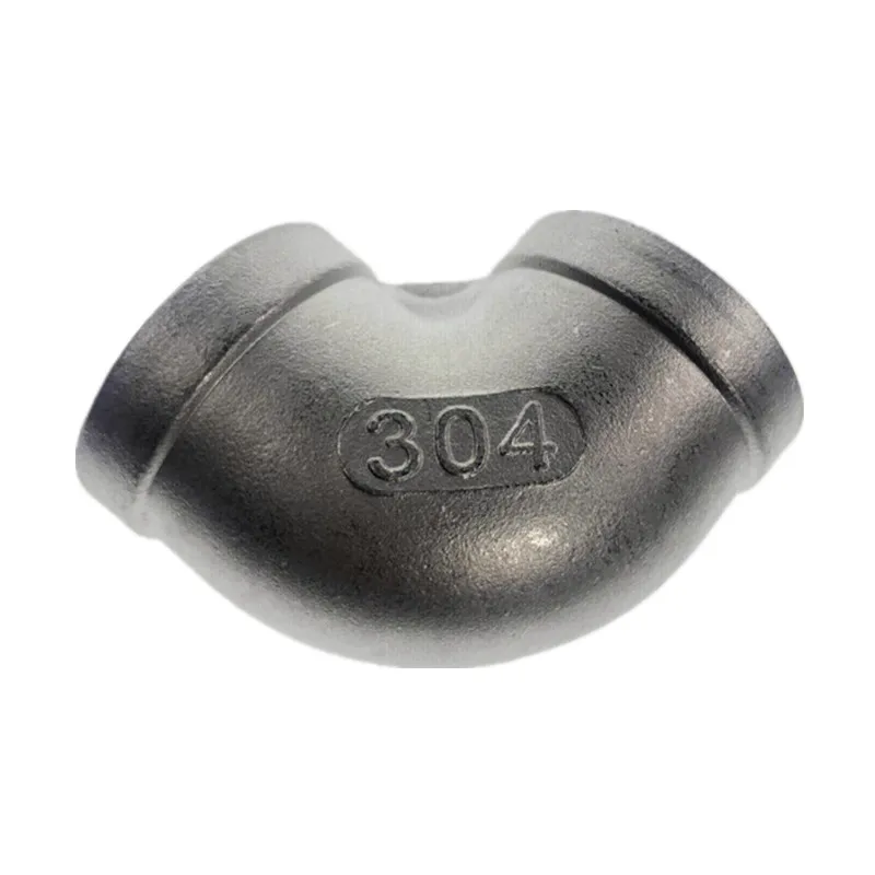 Elbow 90 Degree Angled F/F Stainless Steel SS304 Female* FemaleThreaded Pipe Fittings DN8-DN50"