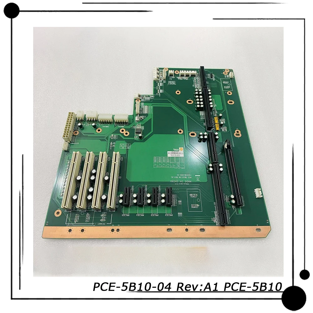 

PCE-5B10-04 Rev:A1 PCE-5B10 Original For Advantech Industrial Computer Backplane 4 PCI 4 PCIEX1 1 PCIEX16 Perfect Tested