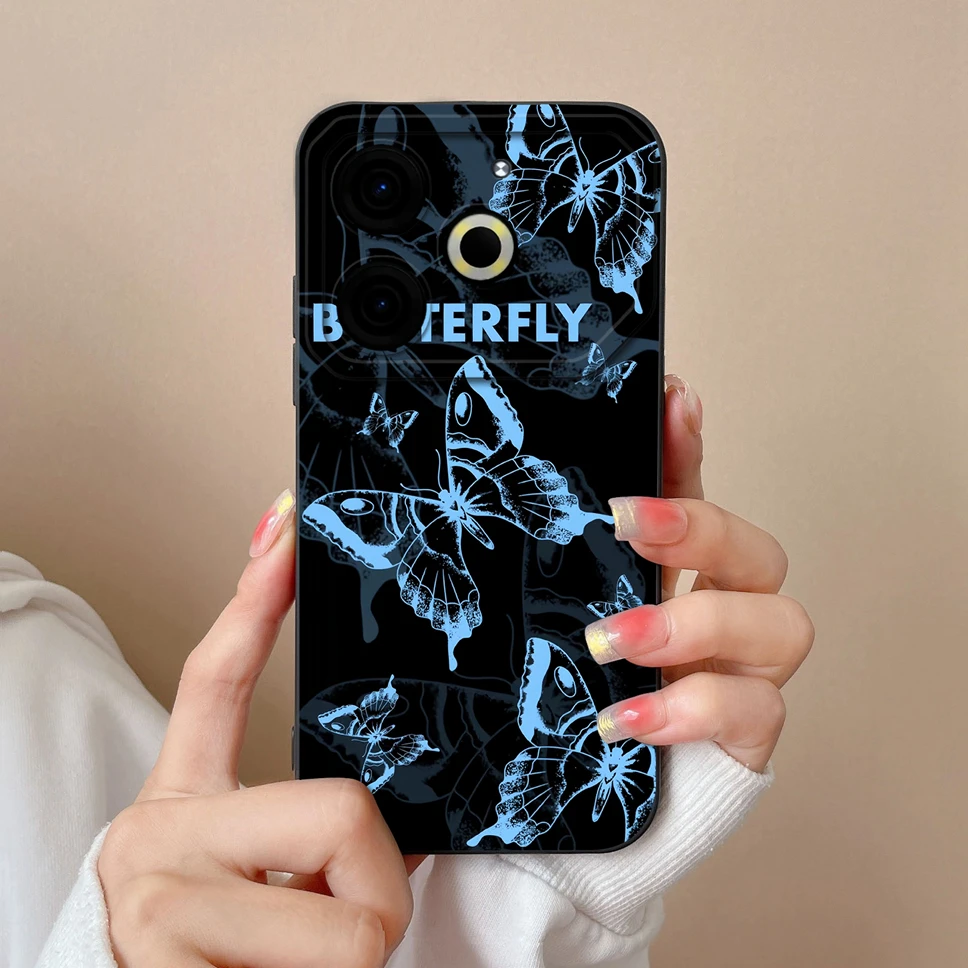 Cute Creative Pattern Shockproof Silicone Phone Case - Soft Protective Back Cover