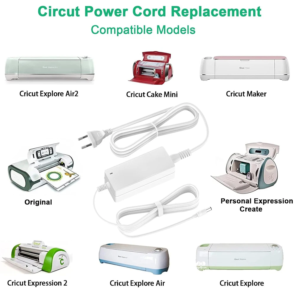 Cricut Explore Air Power Cord Universal Power Cord For Cricut
