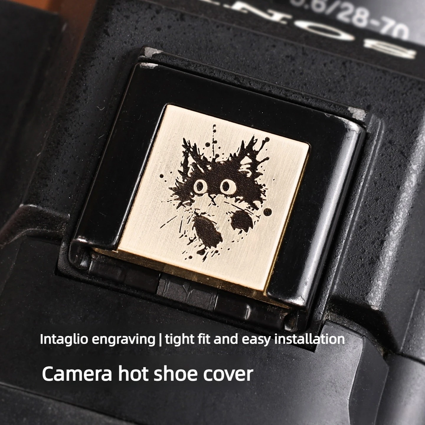  ZVE10 A6700 A7C2 A7M3 A7M4 A7R5 A7R4 A6400 A7C 카메라 액세서리에 적합한 금속 카메라 핫슈 보호 커버