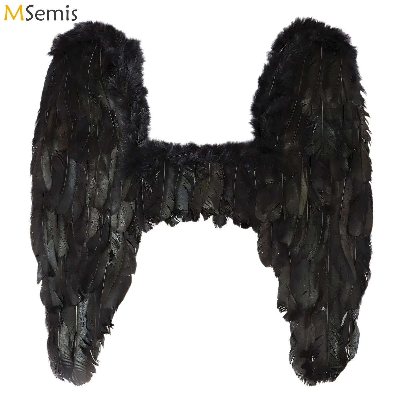 

Halloween Cosplay Wings Black Devil Wings Party Supplies Feather Wings Guardian Cosplay Props Carnival Party Show Devil Wing