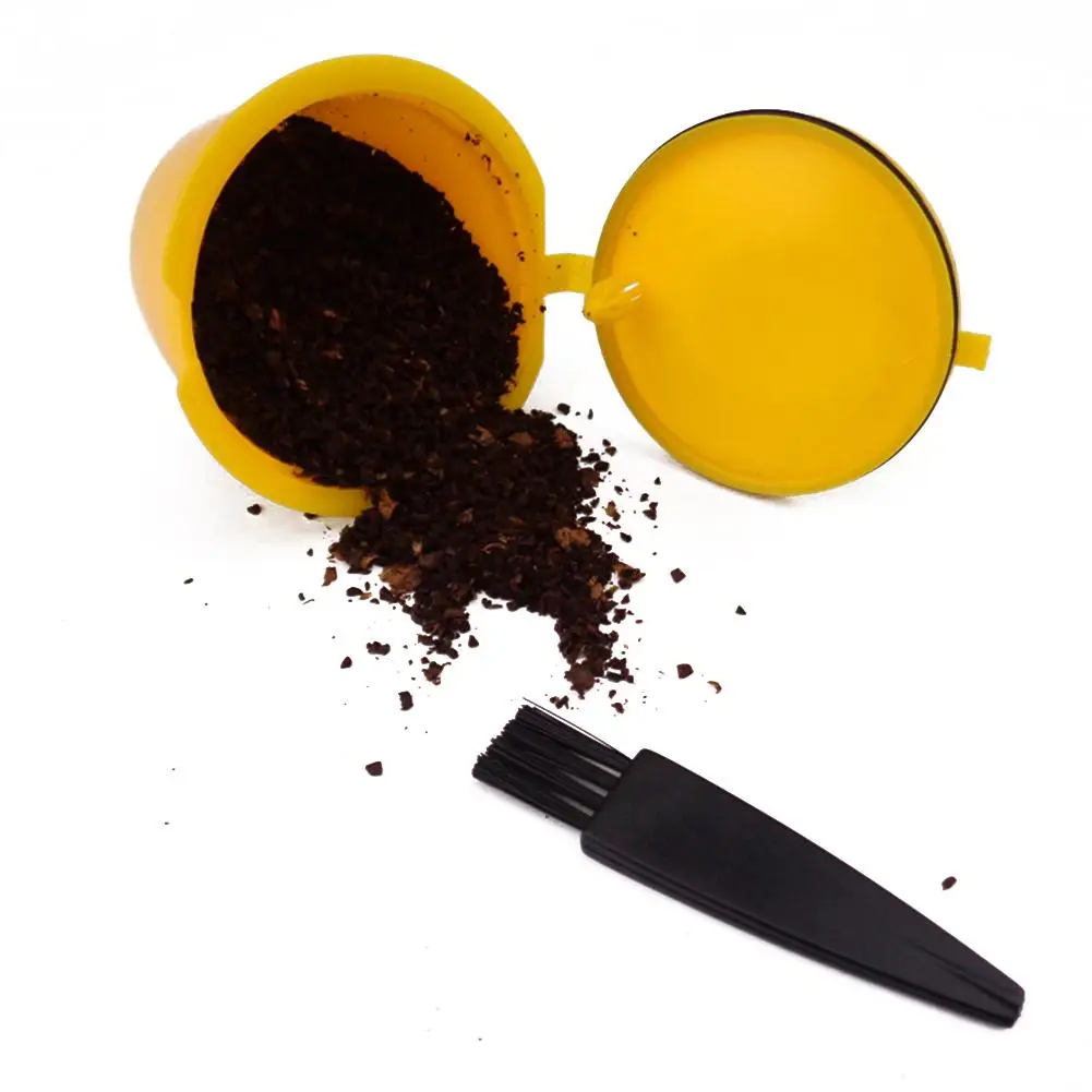 8ml Milk Powder Spoon with Brush Milk Powder Scoop Multi Purpose Seasoning Teaspoon Plastic Coffee Spoon for Cafe Bar