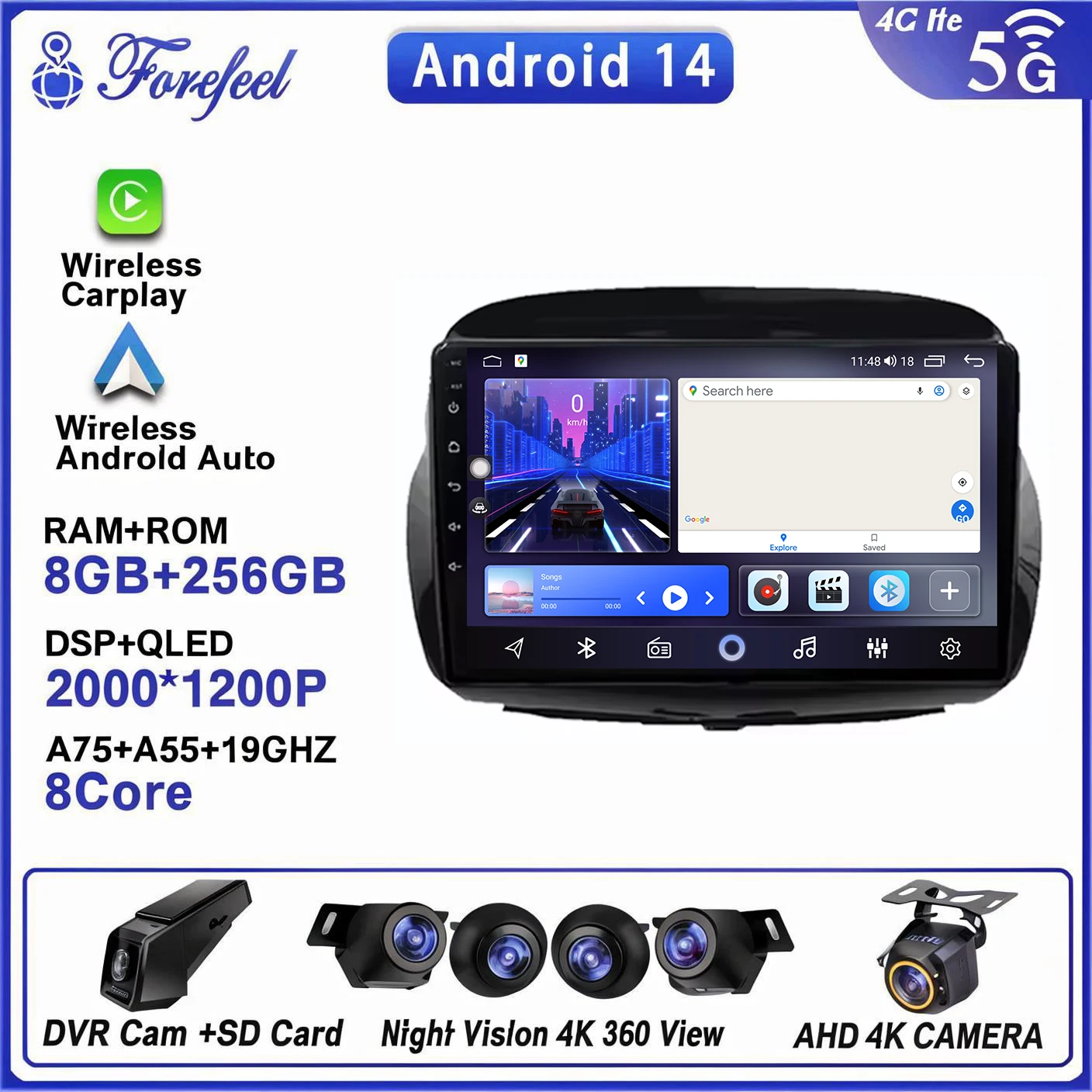 안드로이드 14 혼다 FRV FR-V EDIX 2004 2005 2006 2007 2008 2..