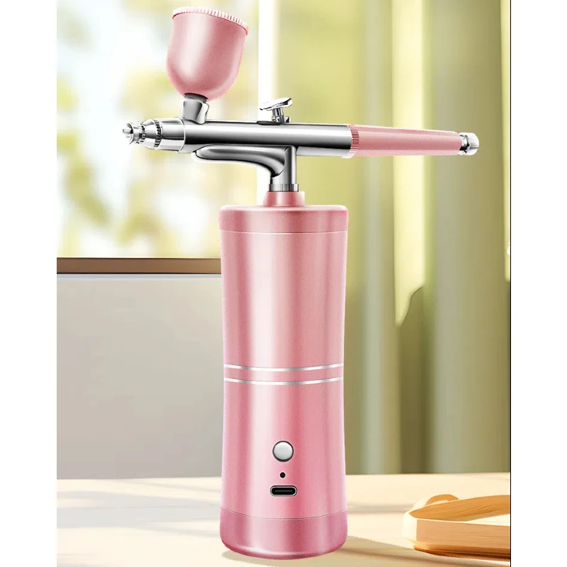 Airbrush-Kit Rechargeable Cordless Airbrush for Art Makeup Model Painting