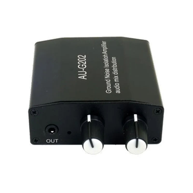 A32T-지상 잡음 차단 증폭기 오디오 절연체 3.5Mm 스테레오 지상 잡음 절연체 2 In2 Out 잡음 절연체