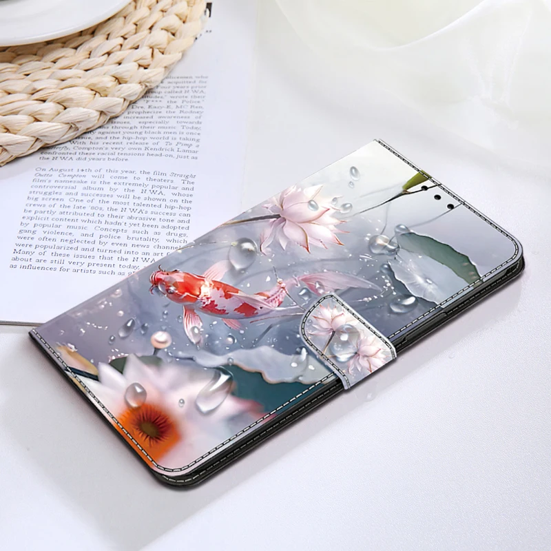 Solid Color Flip Leather 3D Wallet Phone Case
