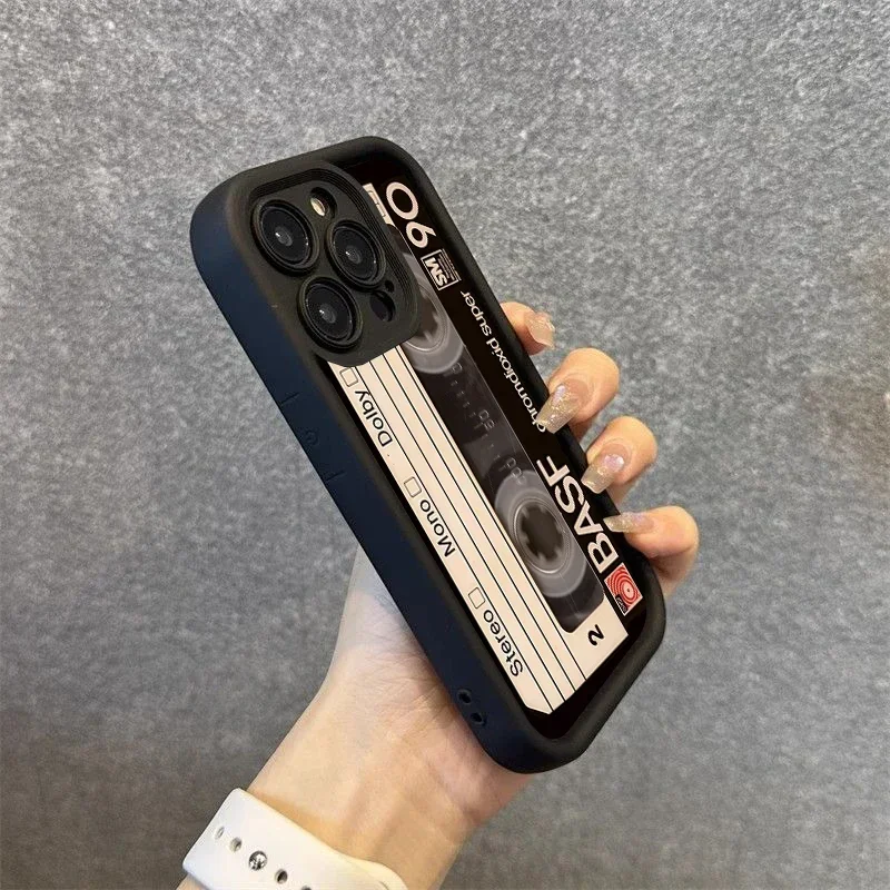 Vintage Cassette Tape Design Case