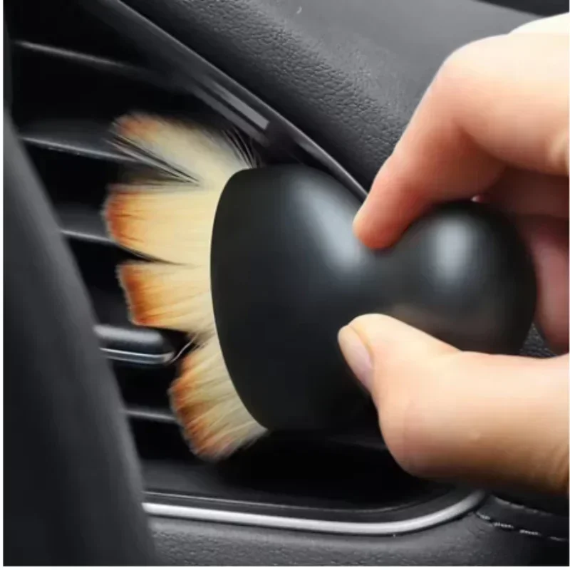 Car Interior Brush Cleaning Brush Set Air Conditioner Vent Cleaning Tool Car Crevice Dust Removal for Maintenance