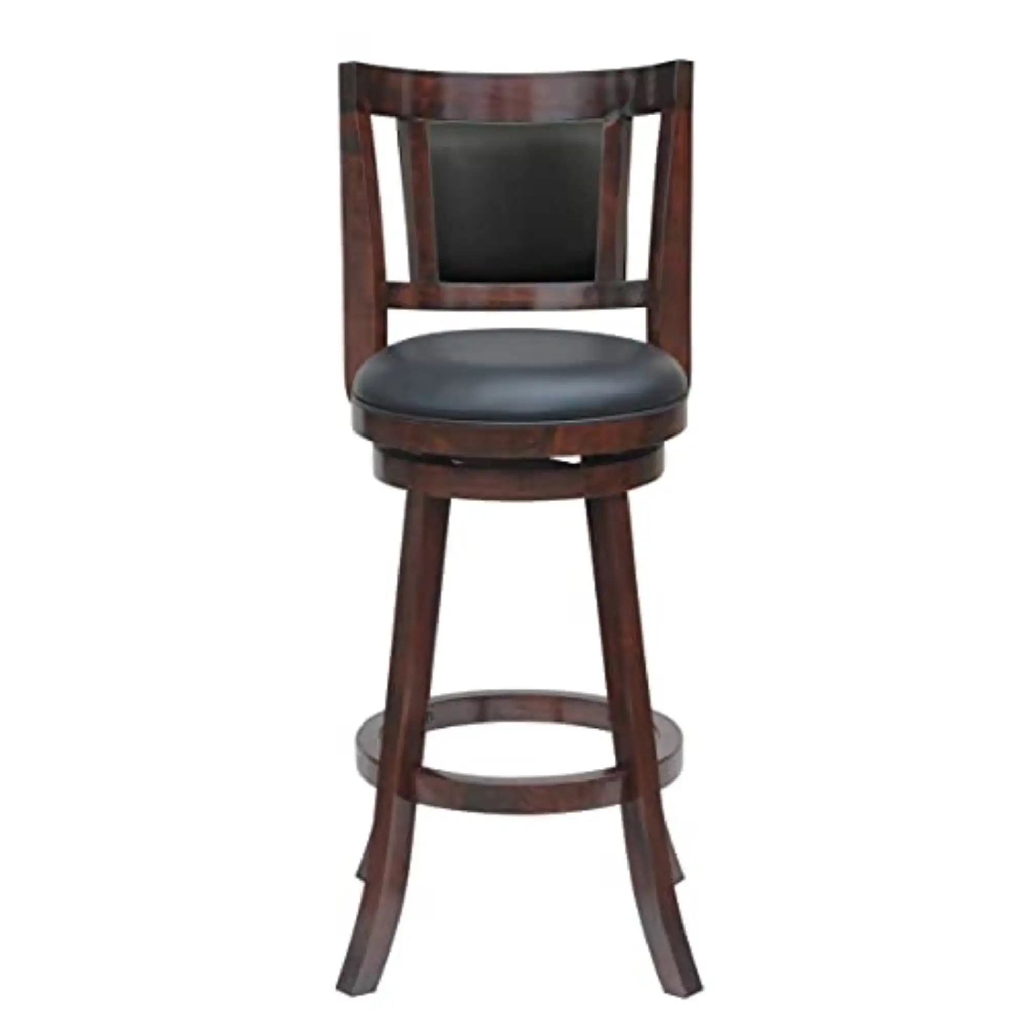 

Boraam Avianna 24" Swivel Counter Stool, Cherry Finish