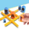 Desktop Game Toys 2 Players Tic-Tac Toe Big Eat-Small Game Parent-Child Interactive Competition Party Funny Games 5