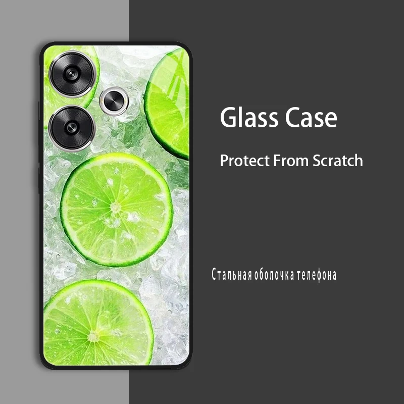Enhanced Shockproof Tempered Glass Case Cover with Bumper Protection