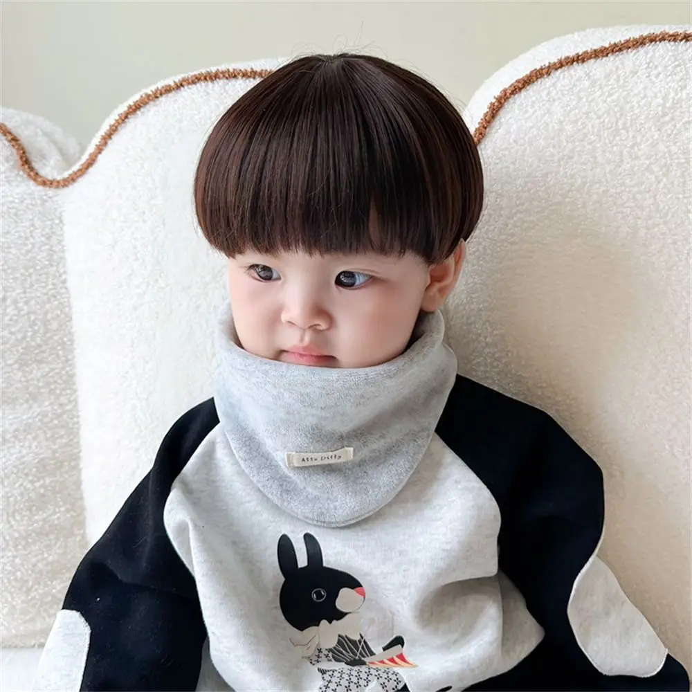 Velvet Thick Kids Scarf Soft Warm Scarves for Boys Girls