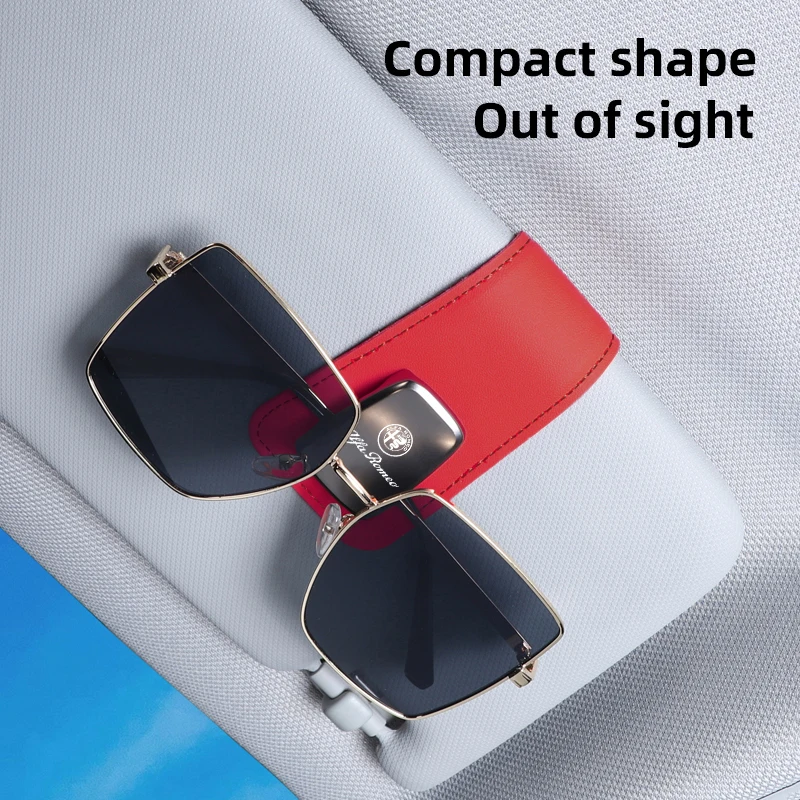 Car Interior Sun Visor Sunglasses Clip and Eyeglasses Holder