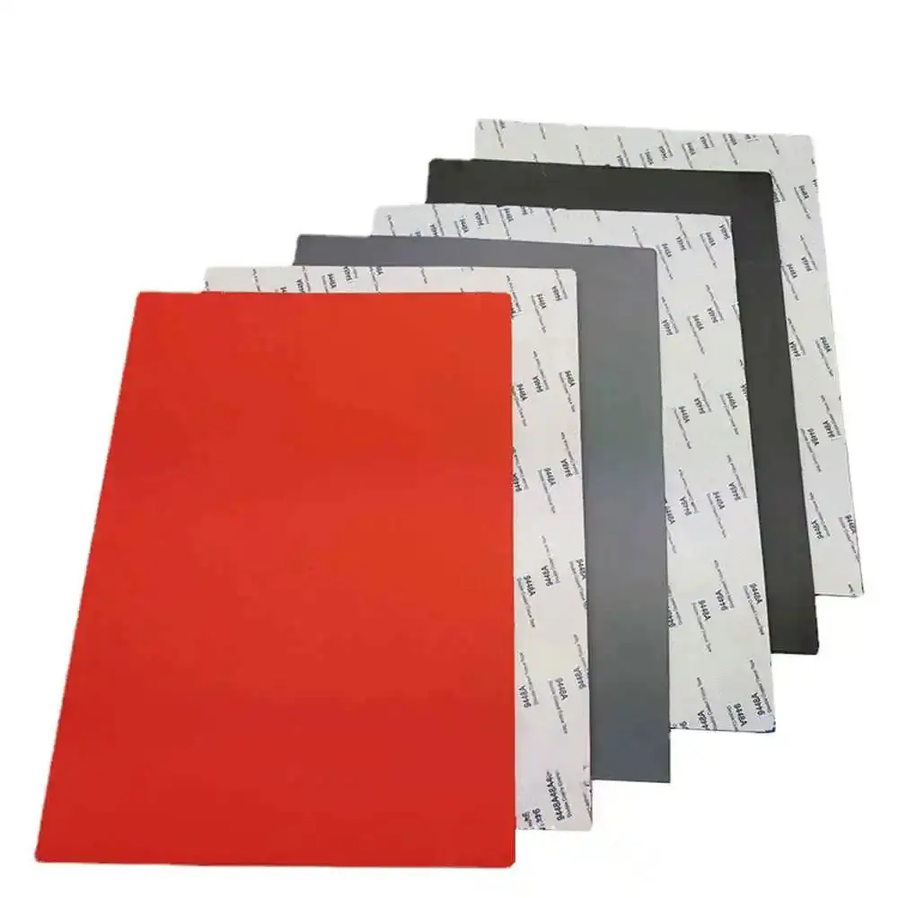 Rubber Stamps A4 Gray Laser Rubber Sheet Adhesive Oil Abrasion Precise Engraving Printing Sealer Stamp 297x211x2.3mm