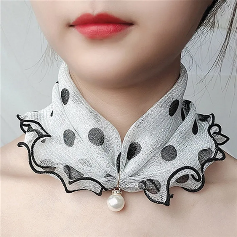White dots