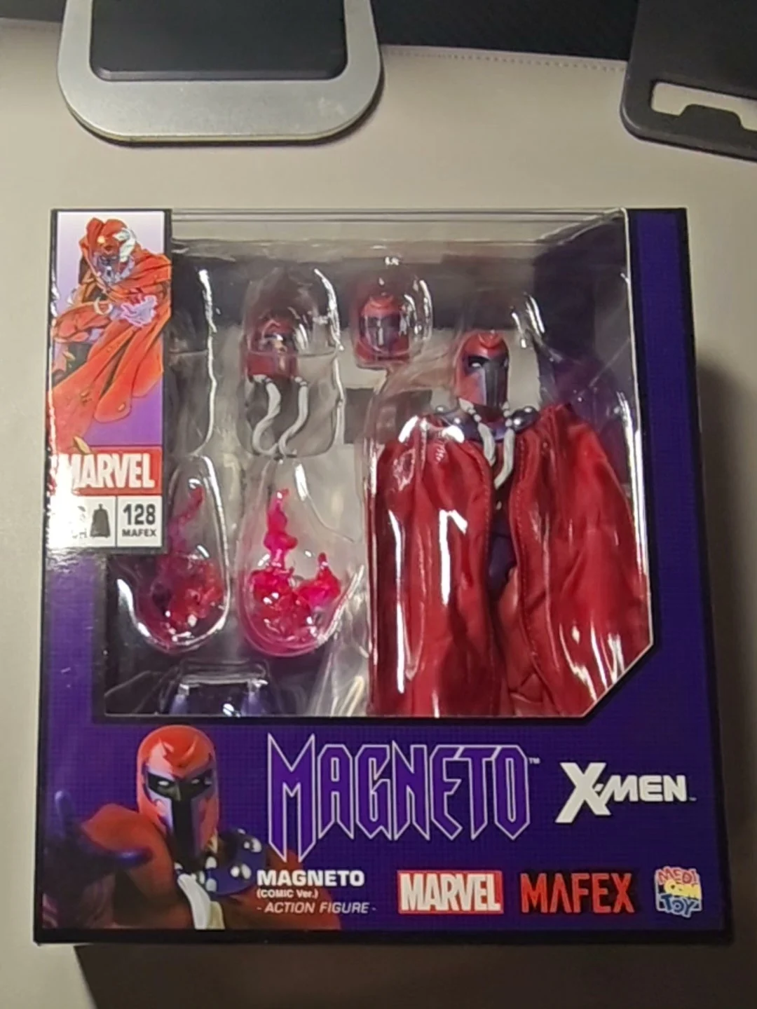 In Stock Originate MAFEX 099 Magneto COMIC Ver. Model Toys