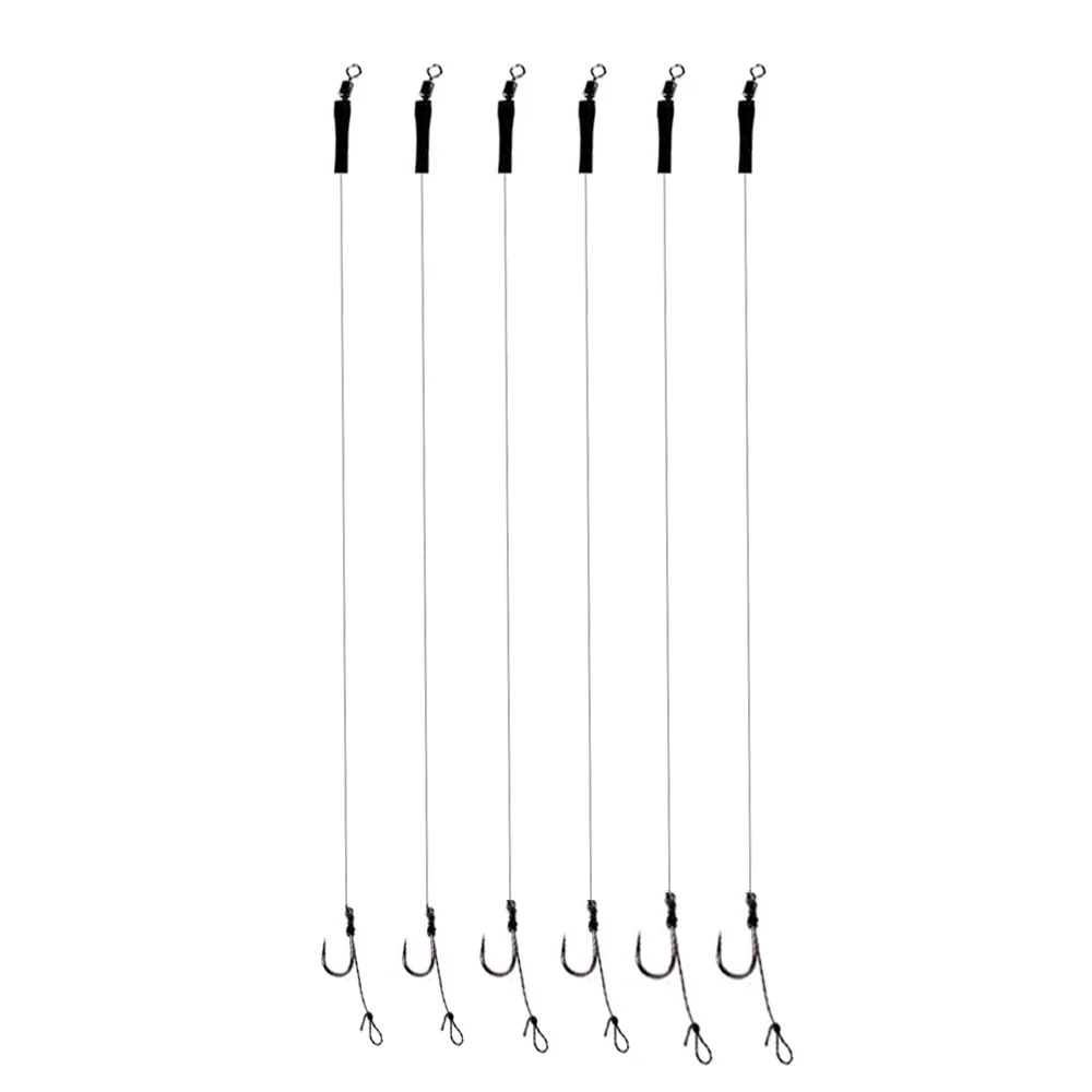

Vissen Haar Rigs Diverse Hand Gebonden Karpervissen Haken Zonder Weerhaak