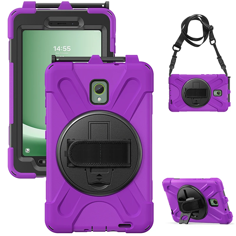 Enhanced Protective 360° Rotating Tablet Case with Stand
