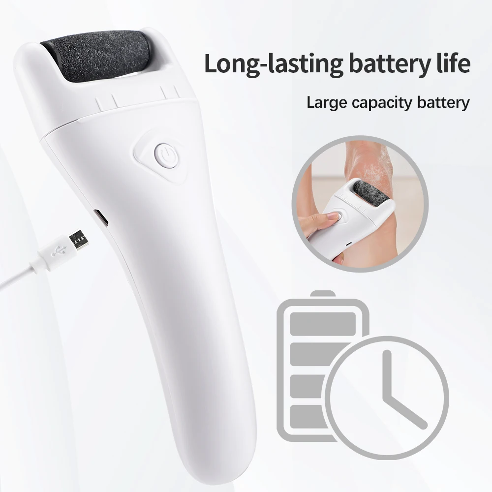 Pedicure Tools Professional Electric Foot Dead Skin Remover Feet Scrubber Callus Remover for Feet File Exfoliating Heels Grinder 5