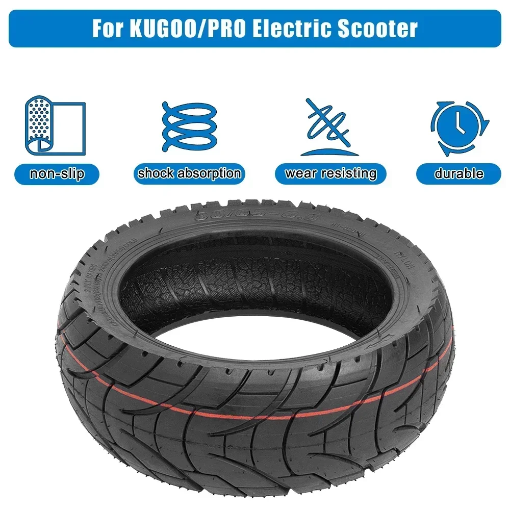 Für Kugoo/Pro 80/65-6,5 Tubeless Reifen Balance Auto 255x80 Reifen Elektroroller Off-Road Anti-Explosion 10 Zoll Reifen Ersatz – Detail 3