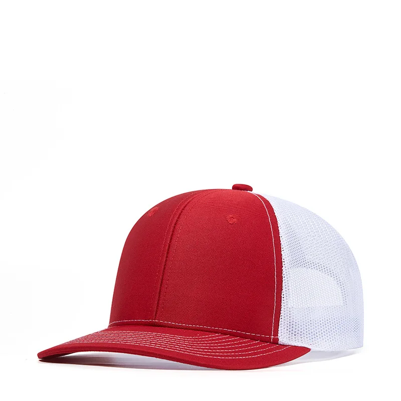 New Top Quality Blank Summer Mesh Snapback Hats For Men Women richardson 112 trucker hats Mens Baseball Caps