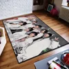 Band Door K-K-KidS S-S-StrayS Mat Anti-Slip Kitchen Bedroom Handmade Tufted Rug Carpet Living Room Entrance Decoration 2