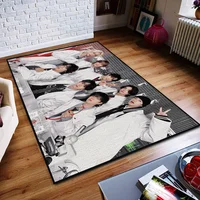 Band Door K-K-KidS S-S-StrayS Mat Anti-Slip Kitchen Bedroom Handmade Tufted Rug Carpet Living Room Entrance Decoration 2