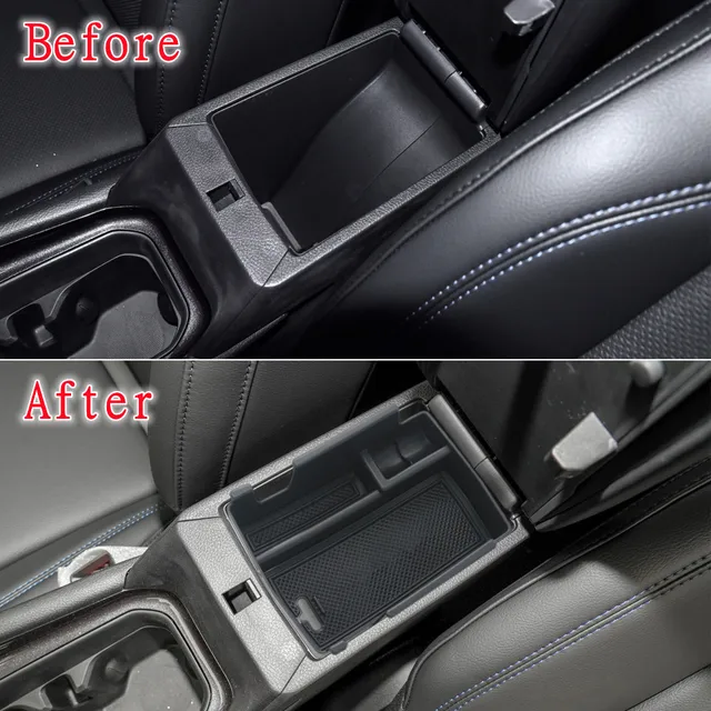 Vassoio Portaoggetti Per Bracciolo Auto - Compatibile Con Jeep Compass 2017+, Nero, In Materiale ABS - Foto 2