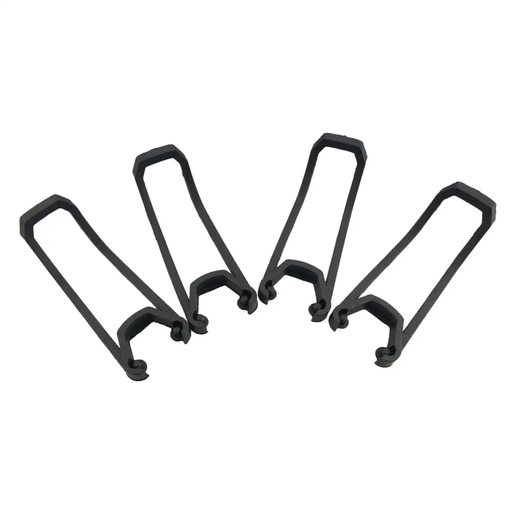 Lot de 4 pièces de rechange : anneaux de protection d'hélice pour drone S168, empilés.