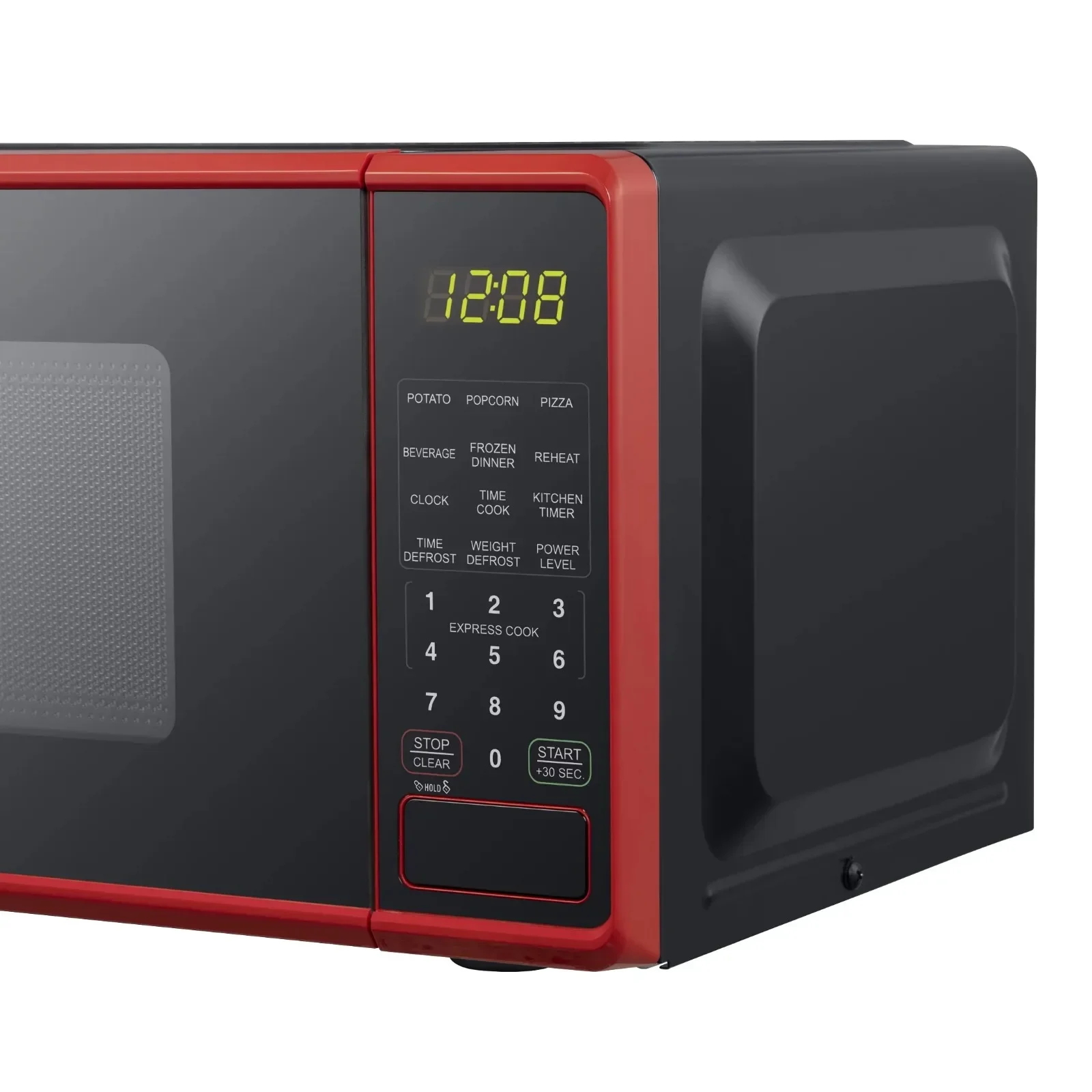 0.7 cu. ft. Countertop Microwave Oven, 700 Watts, Red Kitchen Appliances.USA.NEW 6