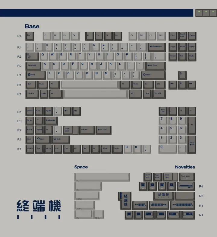 Teclado mecânico Keycaps, Keycaps DIY, Keybox, Shenpo,