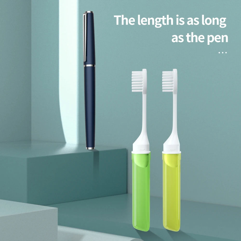 Mini Travel Toothbrush Foldable Portable Small Dental Brush