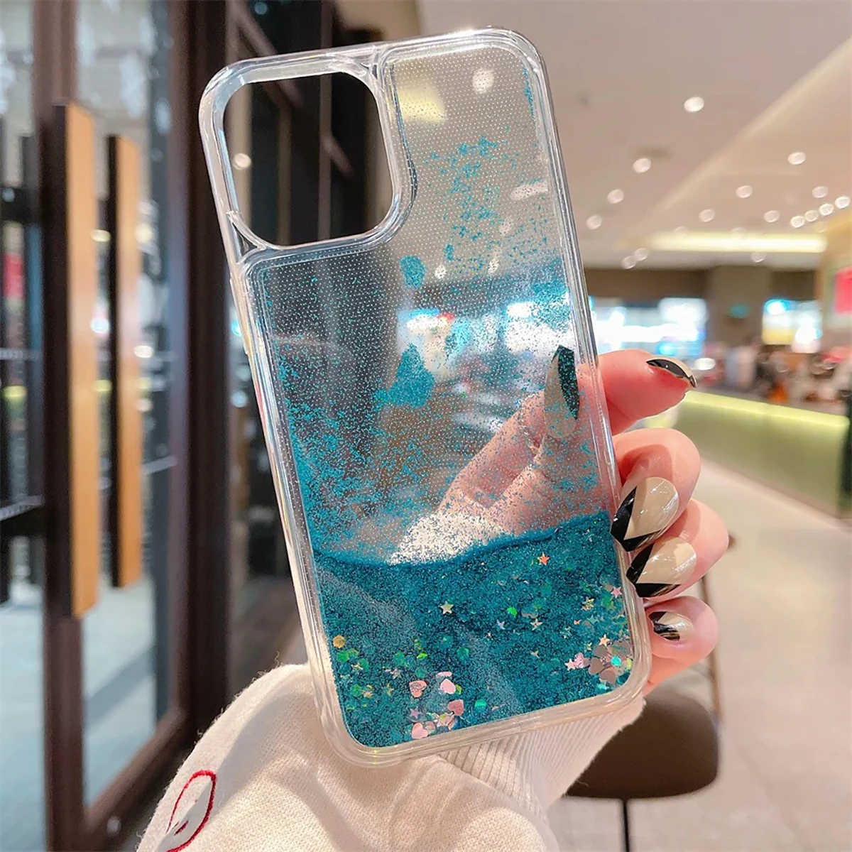 Dynamic Liquid Quicksand Glitter Phone Case For Realme 11 10 Pro