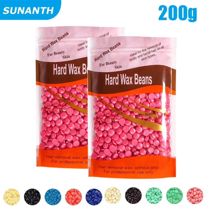500g/400g/200g/50g Hard Wax Beans For Hair Removal Body Wax Heater Kit Waxing Wax Beans For Hair Removal Wax Heater Kit