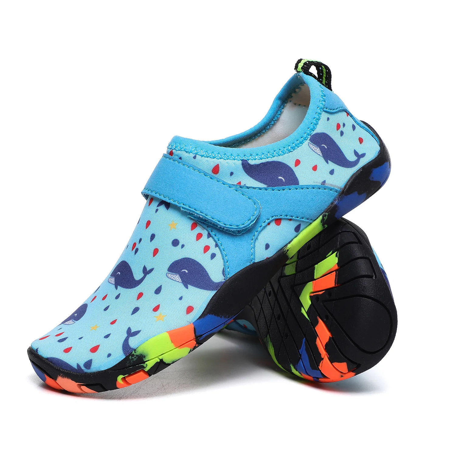 

Childrens Boys Girls Barefoot Sports Quick dry Seaside Water Shoes Non Slip Breathable Outdoor Sneakers Soft Wading Shoes