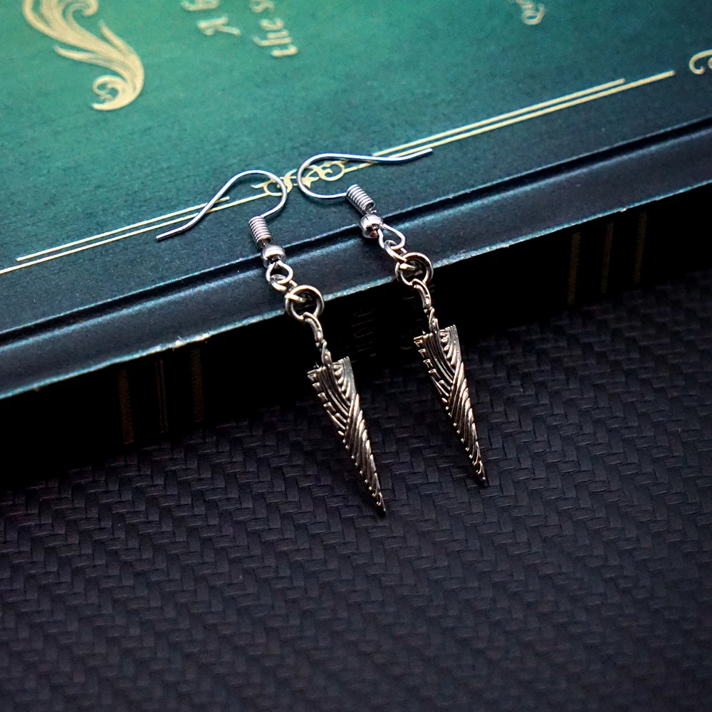 Wholesale Hollow Knight Charm Earrings for Women Men Game Metal Bone Nail Brincos Jewelry Drop Earring Gift Accessories Collect 4