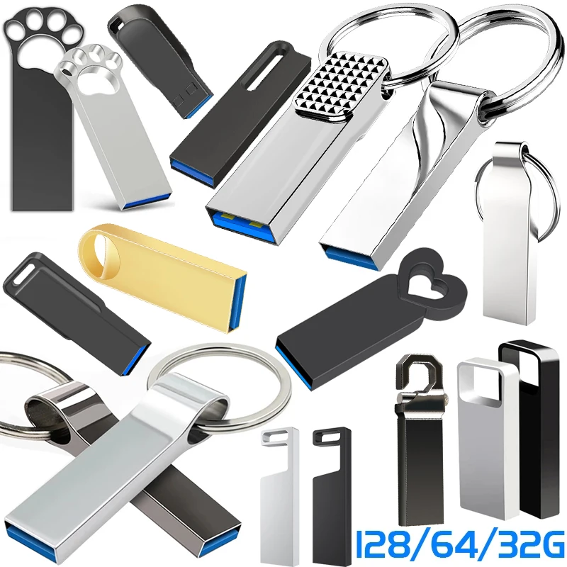 USB Pen Drive Amzwn 128GB Flash Drive USB 2.0 256GB usb flash drive