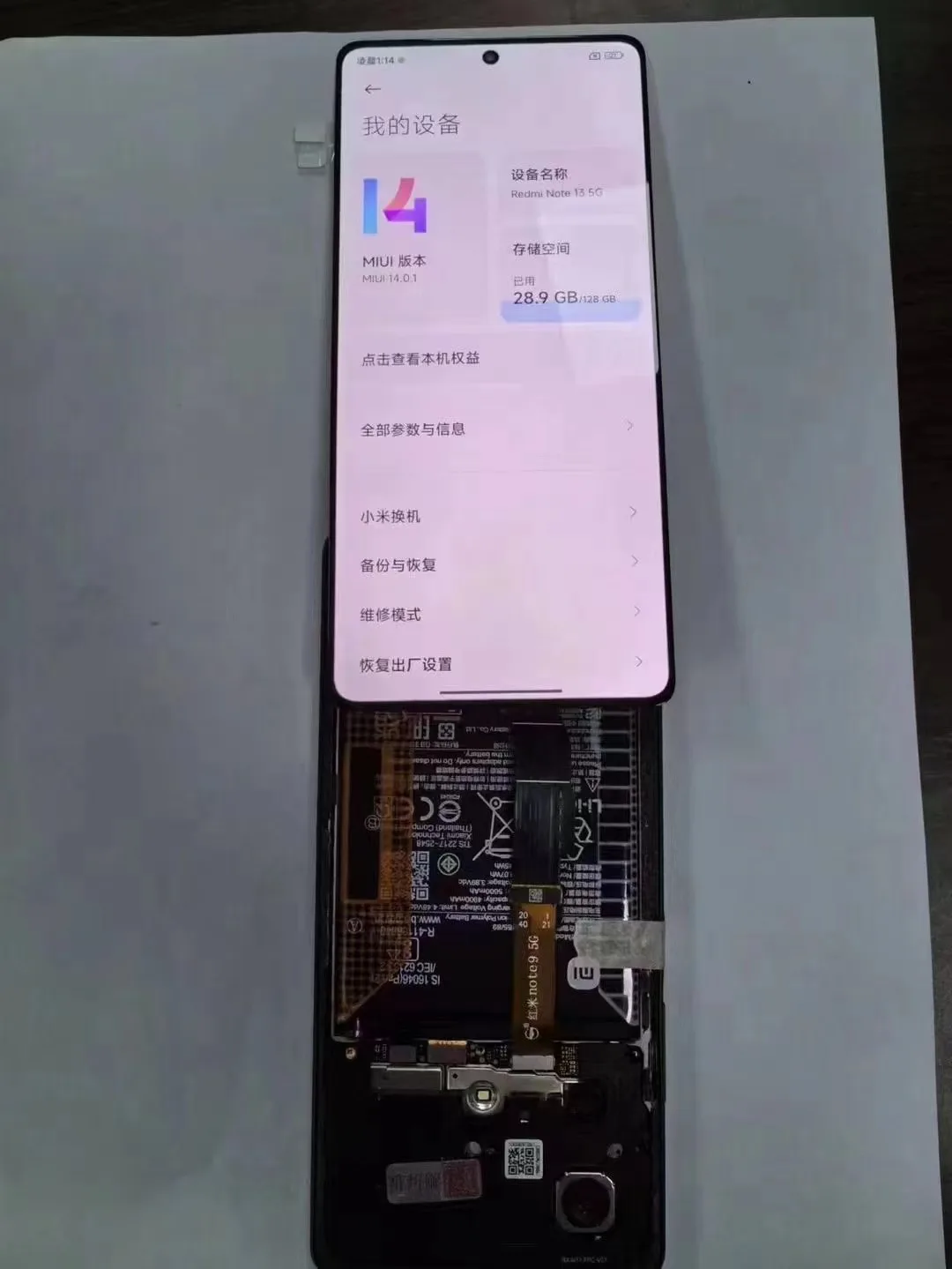 AMOLED 6.67'' for Xiaomi Redmi Note 13 5G lcd display screen digitizer Assembly for Redmi Note13 2312DRAABC display
