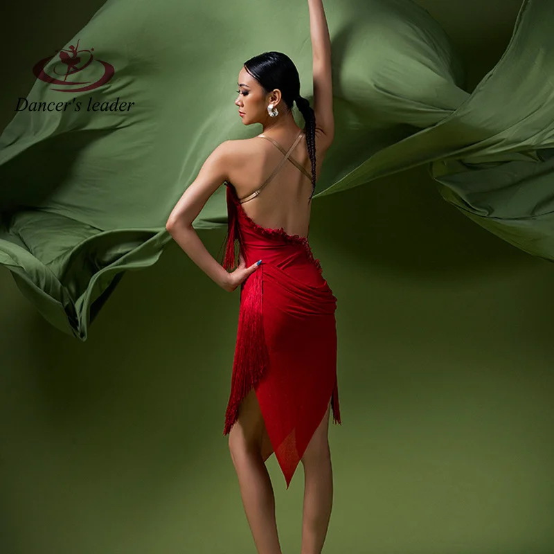 Jupe De Danse Latine Femme - Taille Haute, Plissée, à Volants - Pour Salsa, Tango, Samba - Taille S à 3XL