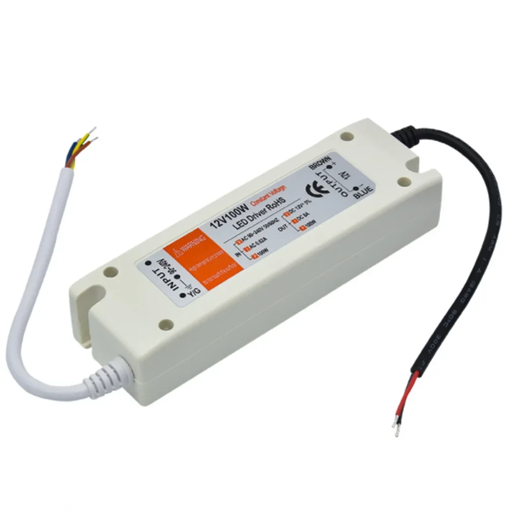 DC12V Power Supply Led Driver 18W / 28W / 48W / 72W / 100W Adapter Lighting Transformer Switch for LED Strip Ceiling Light
