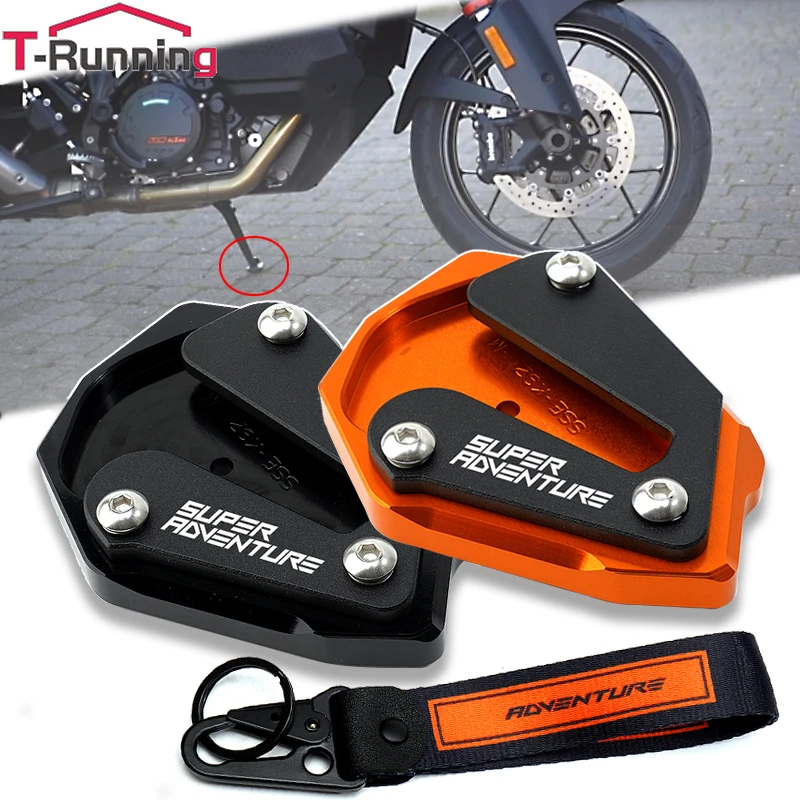 For Ktm 1290 Super Adventure S 1290 Sas 2021 2022 Kickstand Foot Side Stand Extension Pad