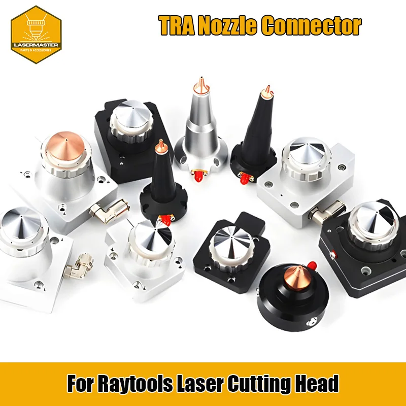 

Fiber Laser Nozzle Connector TRA for Raytools BM109 BM110 BM111 BT240 BT240S 2D 3D Cutting Head 1064nm Machine