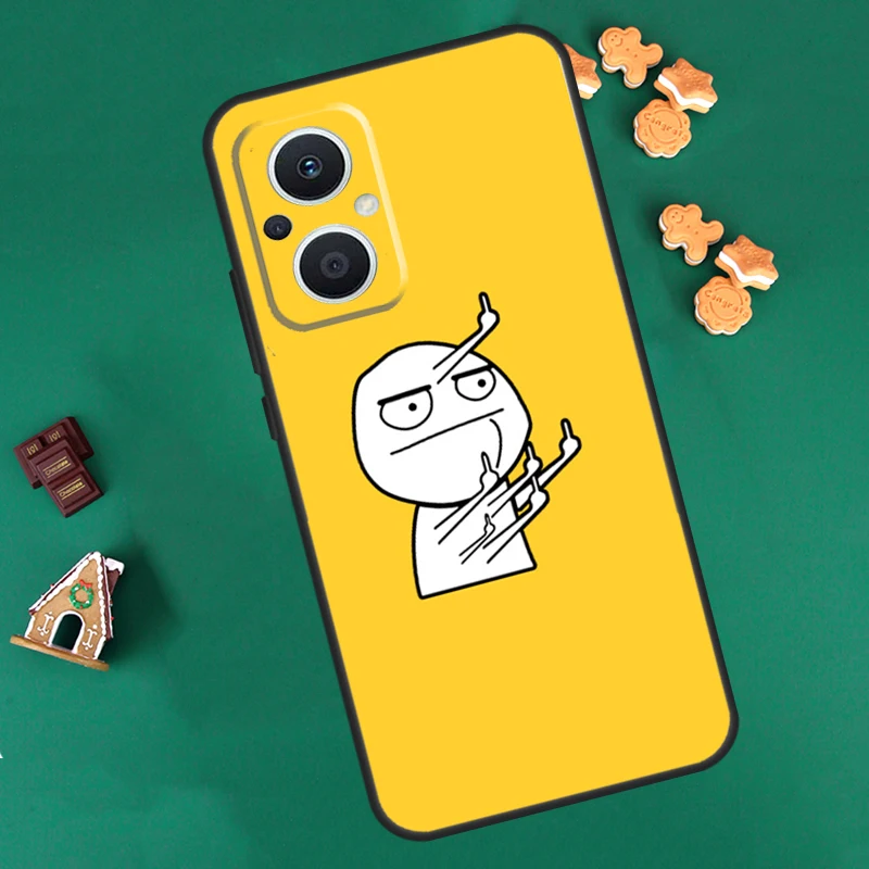 Humorous Middle Finger Phone Case