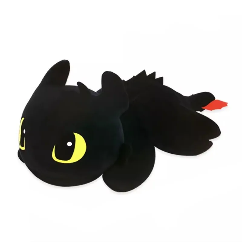 

New Movie How to Train Your Dragon Toothless Plush For Boys Kids Stuffed Animals Toys Children 60CM