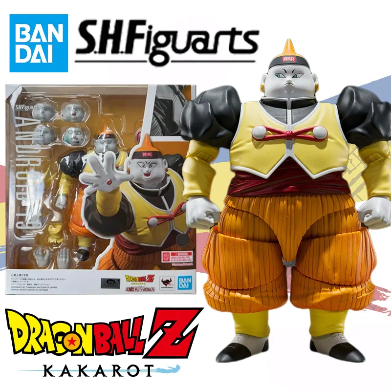 

Фигурка Bandai S.H. Фигуртс SHF Драконий жемчуг Z Android 19 фигурка героя аниме Готовая модель комплект игрушка подарок для детей