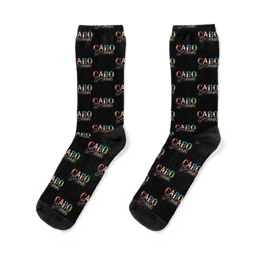 

Cabo wabo geometric Socks funny sock Soccer Sports Ladies Socks Men's