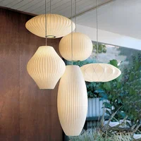 Silk LED Pendant Lamp Denmark Designer Modern Hanging Light for Living Room Hotel Restaurant Factory Direct High-End Home Decor 1