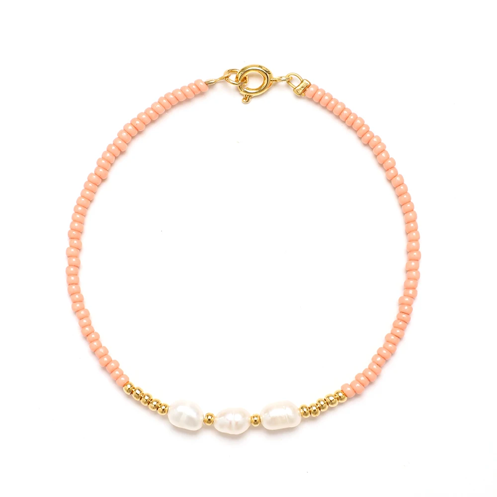 ZMZY Vintage Pearl Bracelet for Women with Natural Miyuki
