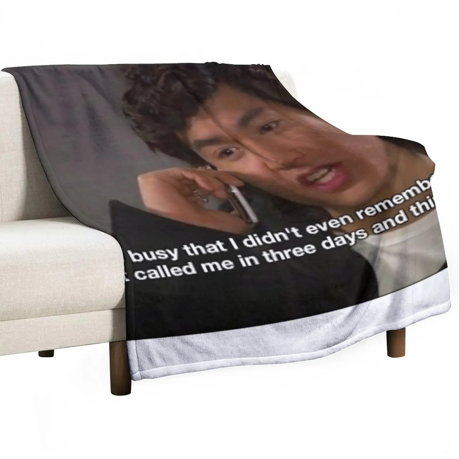 

Boys Over Flowers Meme Throw Blanket Decorative Sofa Blankets Sofas Winter bed blankets Blankets For Baby